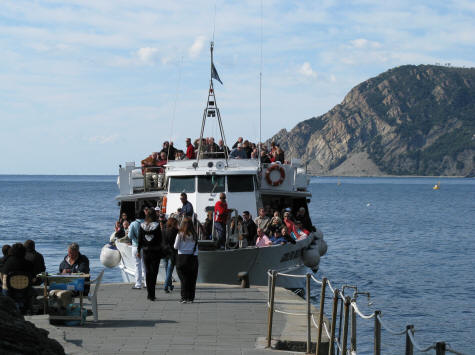 Ferry from Monterosso al Mare (Cinque Terre Coast)