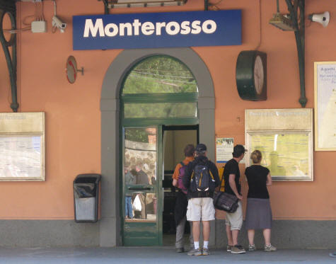 Monterosso Central Train Station