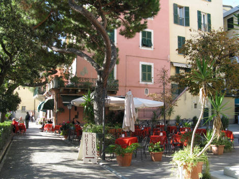 Restaurants in Monterosso al Mare, Italy