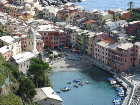 Town of Vernazza Italy